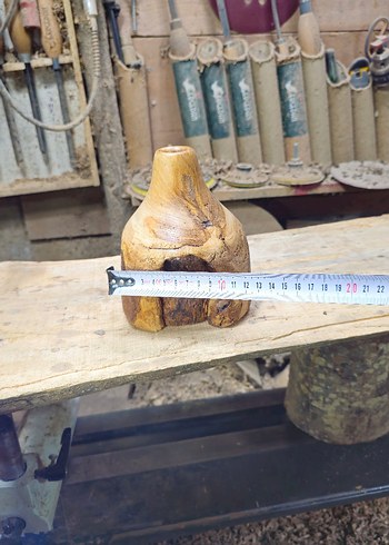 ahşap vazo - Görsel 6