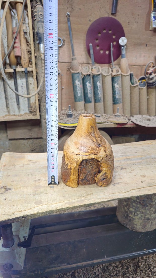 ahşap vazo - Görsel 5