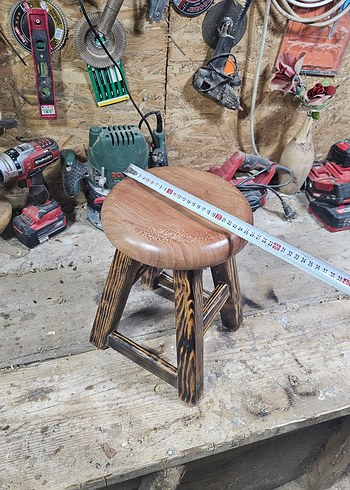 Ahşap Tabure - Görsel 7