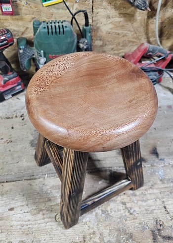 Ahşap Tabure - Görsel 5