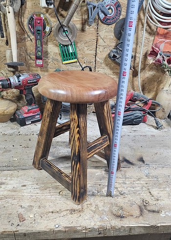 Ahşap Tabure - Görsel 6