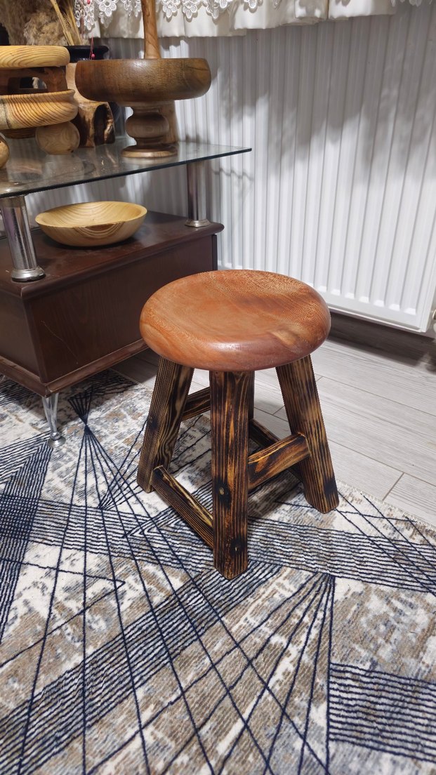 Ahşap  Tabure - Görsel 2