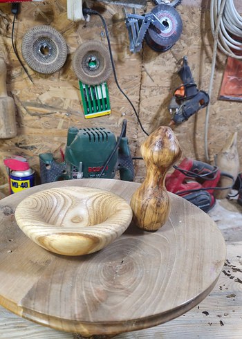 Camel Renkli Ahşap Havan - Görsel 8