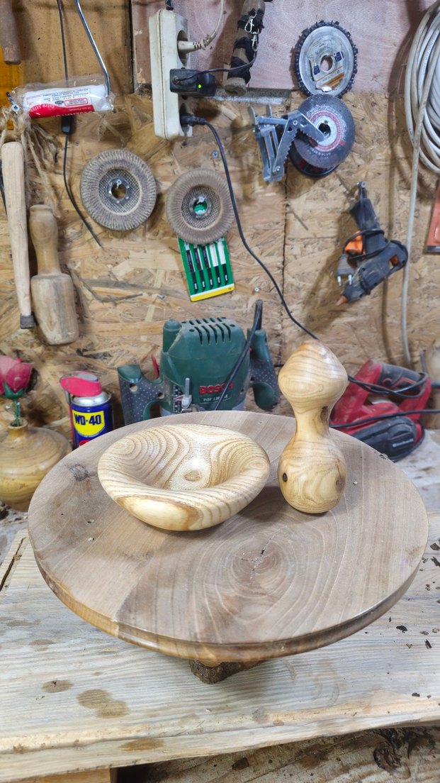 Camel Renkli Ahşap Havan - Görsel 5