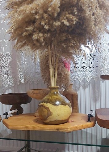 Ahşap vazo