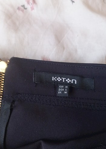 Siyah Mini Etek, Fırfırlı, Dar Kesim - Görsel 3