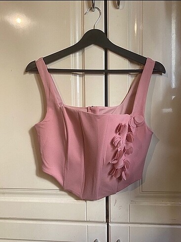 Pembe Crop Top