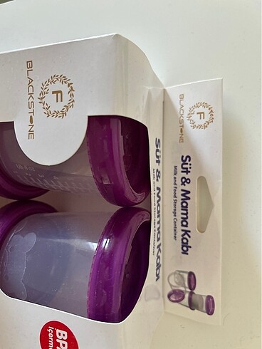 Bebek mama süt saklama kabı - Görsel 2