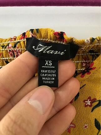 Mavi Jeans Uzun kollu çiçekli elbise
