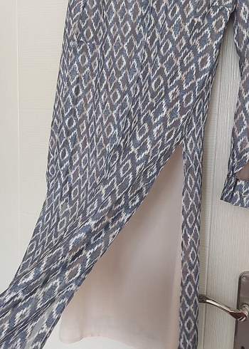 Uzun Bohem Kadın Tunik Gömlek - Görsel 3