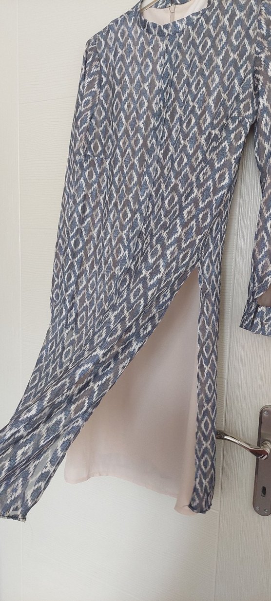 Uzun Bohem Kadın Tunik Gömlek - Görsel 3