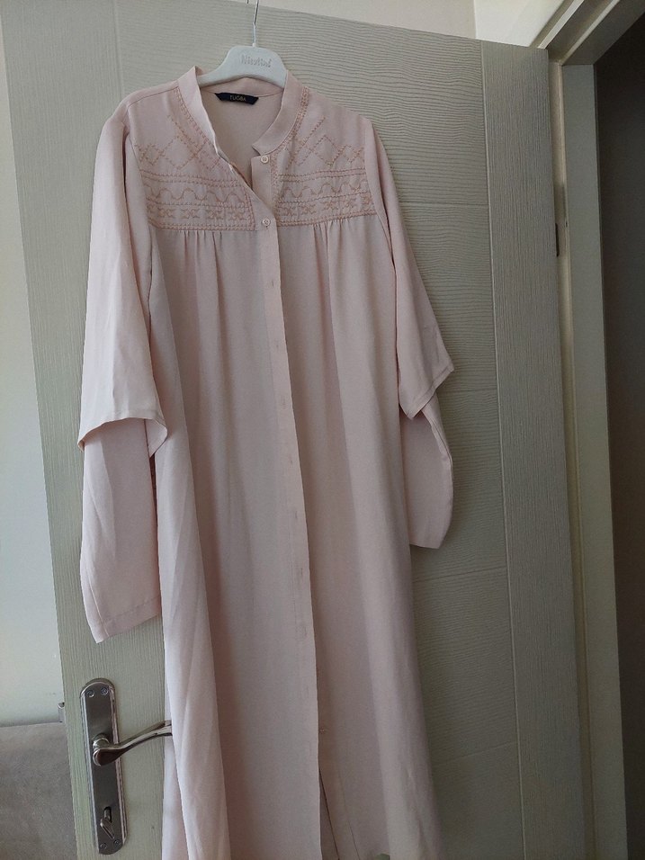 Nakışlı Bej tunik - Görsel 2