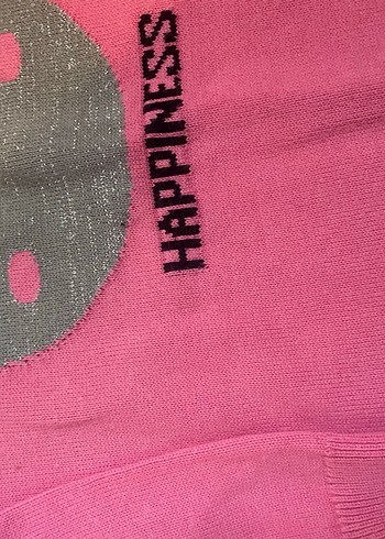 Kız Çocuk Pembe Triko elbise - Görsel 4