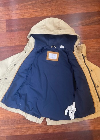 Zara unisex trençkot ceket - Görsel 4