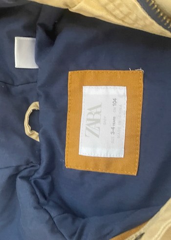 Zara unisex trençkot ceket - Görsel 3