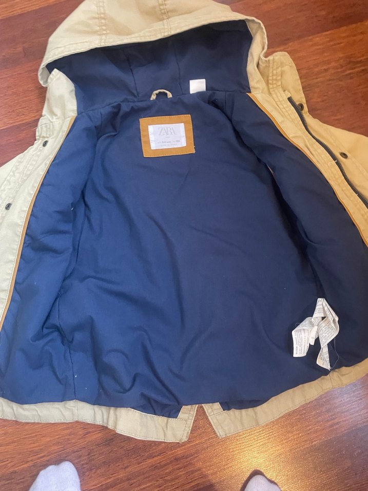 Zara unisex trençkot ceket - Görsel 5