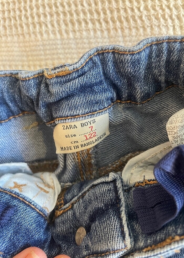 Zara erkek çocuk kot pantolon - Görsel 5