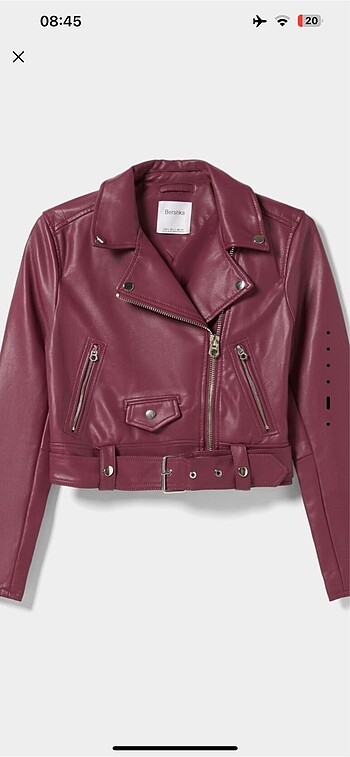 Bershka deri ceket