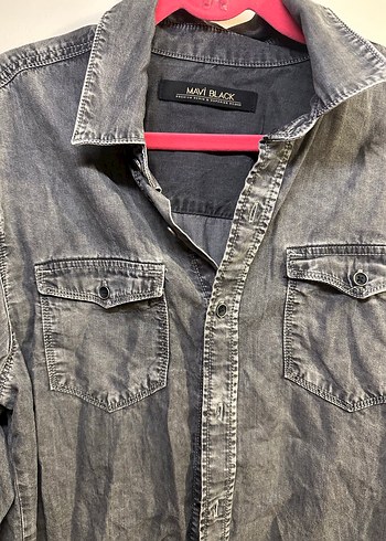 Mavi Mavi marka Gri Denim Erkek Gömlek