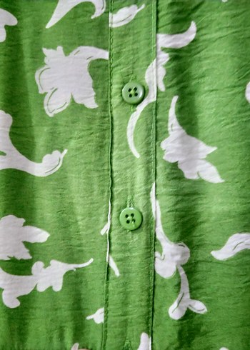 Yeşil Uzun Bohem Kadın Elbise - Görsel 4