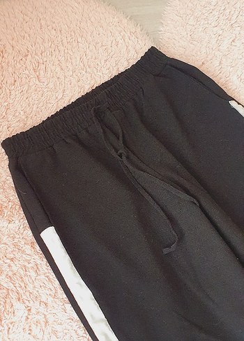 Kadın Rahat Kesim Kumaş eşofman altı - Görsel 2