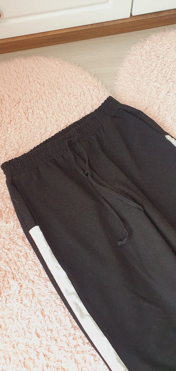 Kadın Rahat Kesim Kumaş eşofman altı - Görsel 2