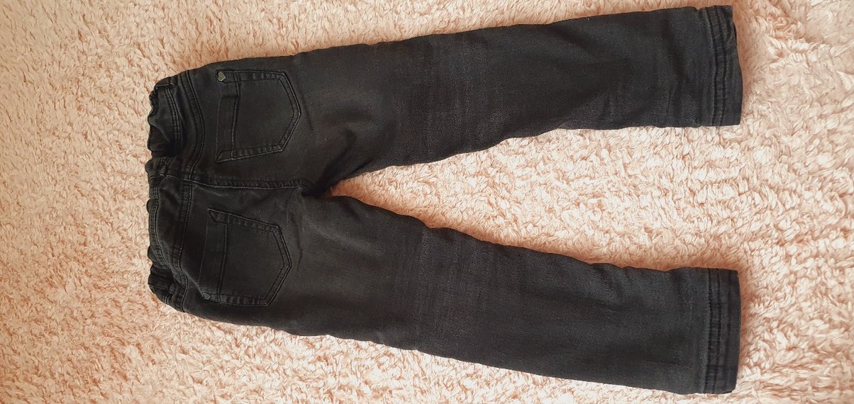 Kız Çocuk Kot Pantolon - Görsel 4