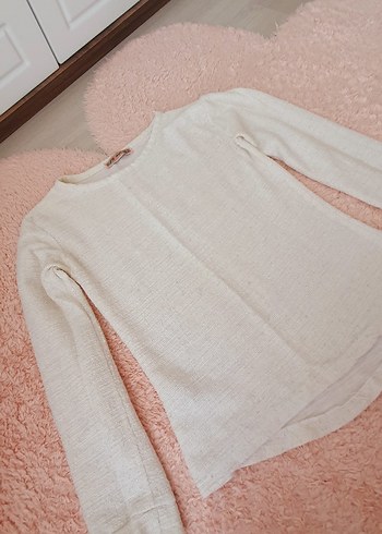 Kadın Triko Sweatshirt - Görsel 3