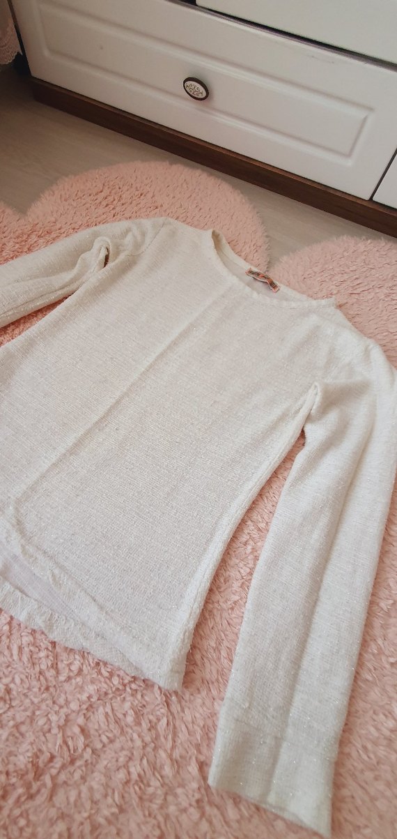 Kadın Triko Sweatshirt - Görsel 4