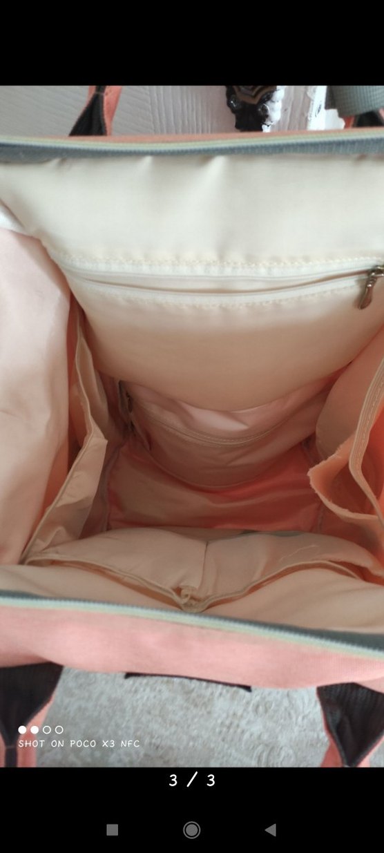 Lequeen Pembe Bebek Bakım Çantası - Görsel 3