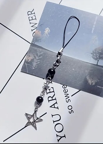 Telefon aksesuarı yıldızlı charm - Görsel 2