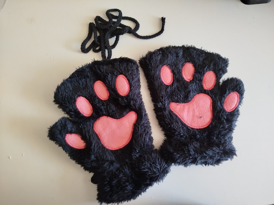 Peluş Pati Eldiven - Görsel 4