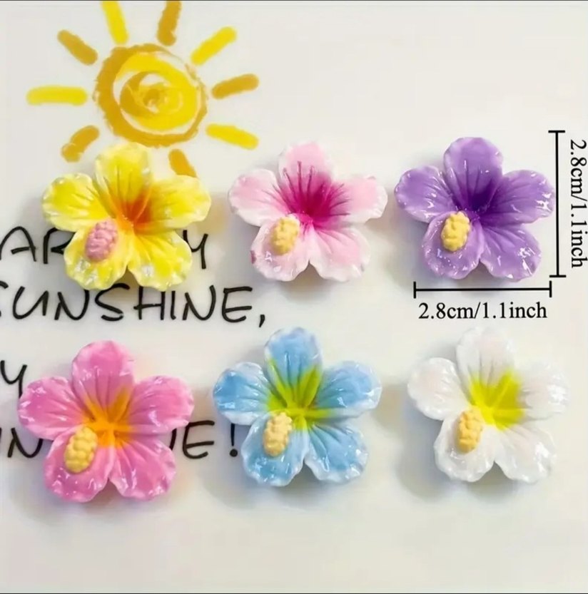 Gradyan çiçek crocs terlik süsü jibbitz set - Görsel 4