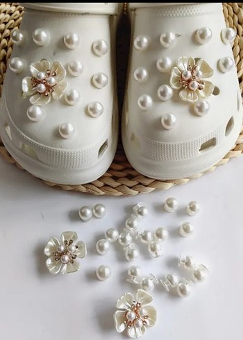 İnci crocs terlik süsü jibbitz - Görsel 2