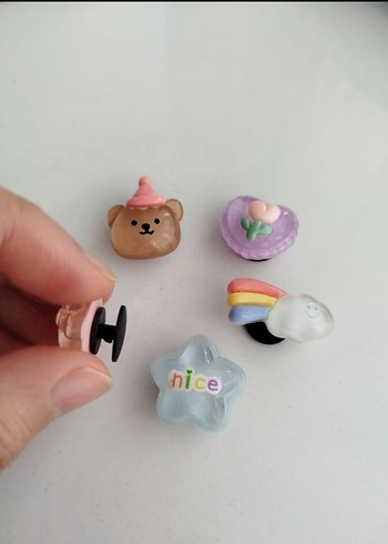 Jibbtz Crocs terlik süsü set - Görsel 2