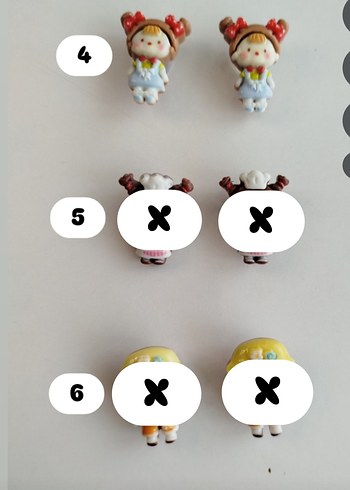 Bebek jibbitzler crocs terlik süsü aksesuar - Görsel 4