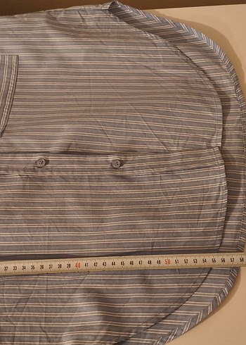 Zara çizgili gömlek - Görsel 4