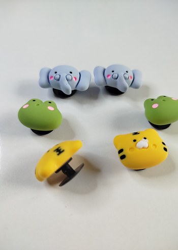 Renkli Crocs Terlik Süsü Jibbitz Set - Görsel 2