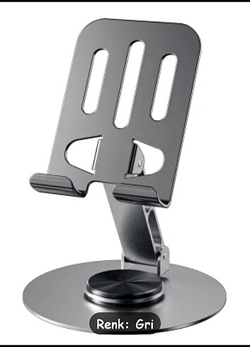 Telefon ve tablet tutucu stand