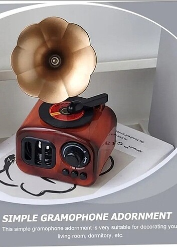 Beden Gramafon müzik kutusu