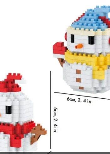 Beden Renkli Lego Kar Adam Figürü