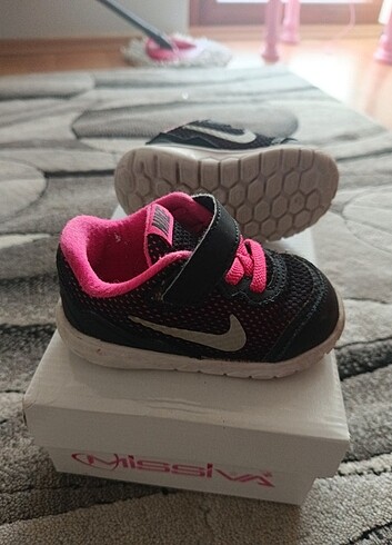 21 Beden siyah Renk Nike Bebek ayakkabısı 