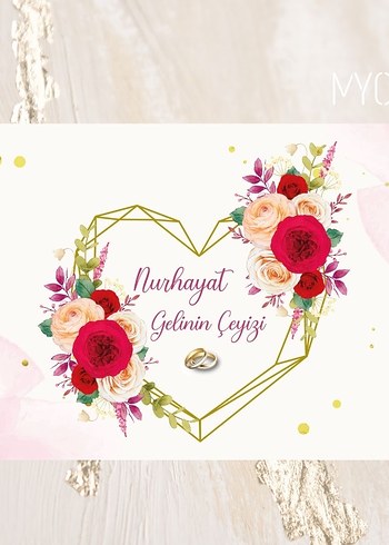 Çeyiz Etiket Seti 10 Adet - Görsel 2