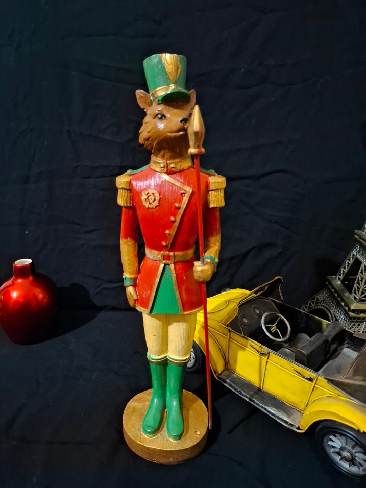 Renkli Asker Figürlü Dekoratif Biblo - Görsel 2