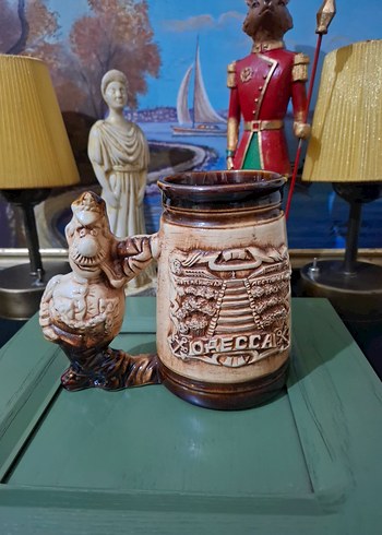 Bej Renkli Karakter Kulplu Tankart Kupa - Görsel 3