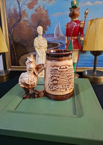 Bej Renkli Karakter Kulplu Tankart Kupa - Görsel 4