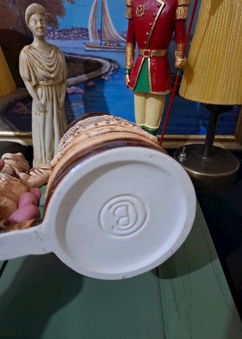 Bej Renkli Karakter Kulplu Tankart Kupa - Görsel 5