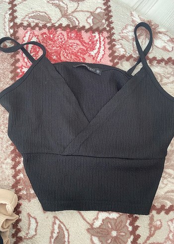 Siyah Mini Atlet Bralet
