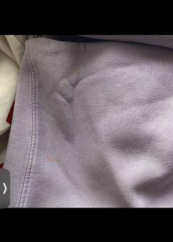 m Beden mor Renk Mor Kapüşonlu Rahat Kesim Kadın Sweatshirt