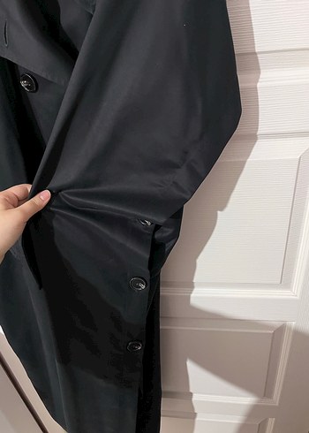 Siyah Uzun Kadın Kaftan - Görsel 3